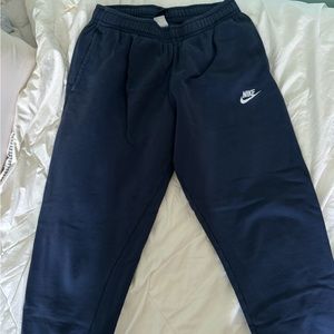 Nike navy blue sweatpants in M